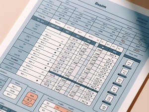 매출관리 엑셀 양식을 이용한 효과적인 재무 관리